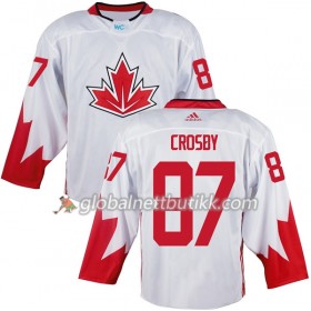 Canada Hockeydrakt Sidney Crosby 87 World Cup i ishockey 2016 Hvit - Herre
